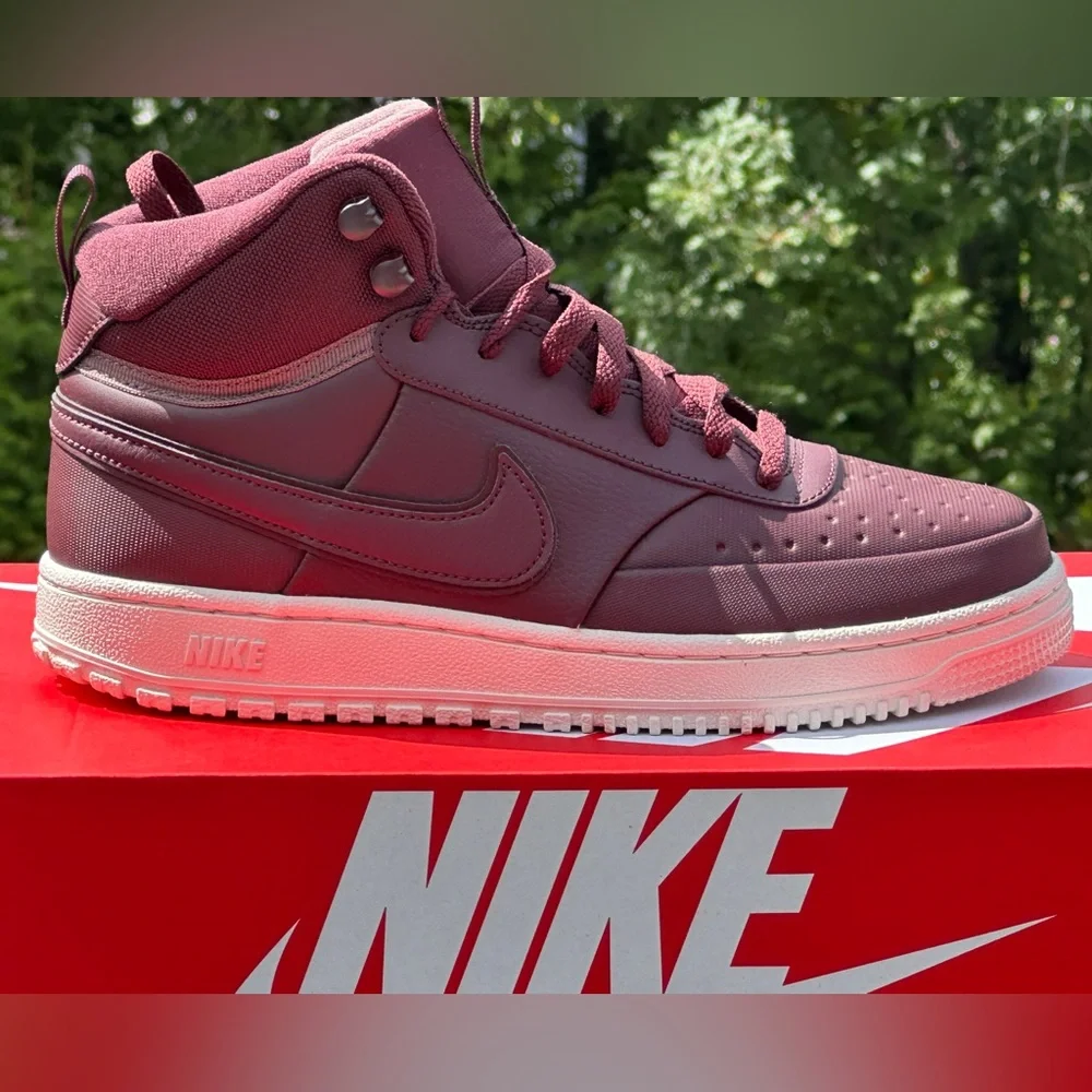 NEW Nike Court Vision Winter Casual Sneaker Boot - fits US Womens 10.5, 11